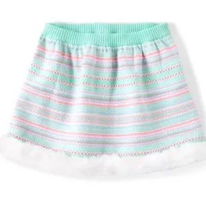 GYMBOREE Girls Fairisle Sweater Skirt - Polar Party - Iced‎ Mint